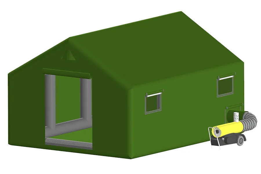 Палатка пневмокаркасная Фрегат ПКП Ф-24